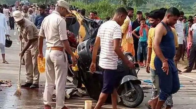असम के करीमगंज जिले में एक दुर्घटना