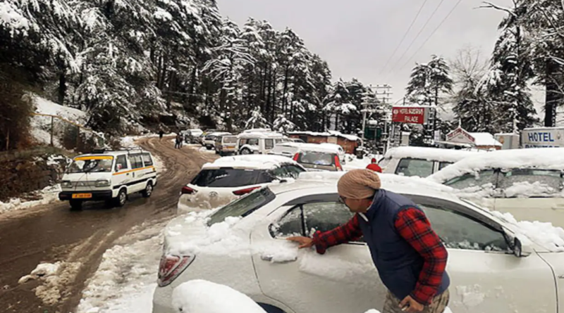 कश्मीर में ठंड की स्थिति: श्रीनगर में तापमान