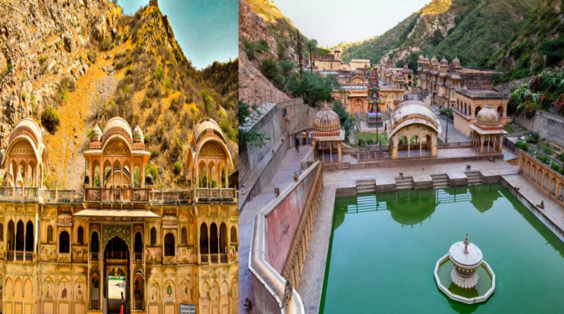 गलताजी मंदिर जयपुर के आसपास अरावली पहाड़ियों में स्थित है