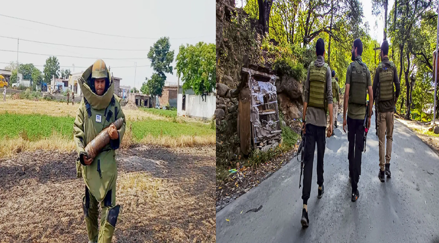 नियंत्रण रेखा पर तनाव: सेना ने पुंछ में पाकिस्तानी जिंदा गोला नष्ट किया