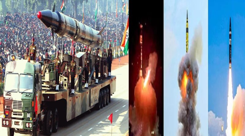 भारत ने परमाणु क्षमता वाली अग्नि-1 और पृथ्वी-2 मिसाइलों का सफल परीक्षण