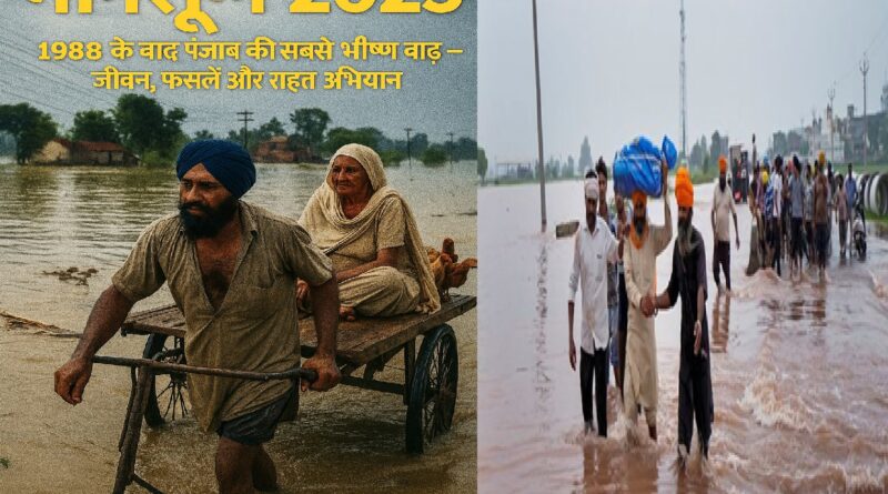 मानसून 2025: 1988 के बाद से पंजाब की सबसे भीषण बाढ़ - जीवन, फसलें और प्रतिक्रिया
