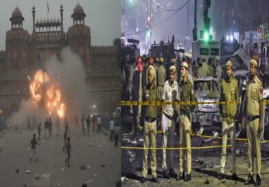 दिल्ली रेड फोर्ट धमाका CCTV में कैद — राजधानी में दहशत, जांच तेज़