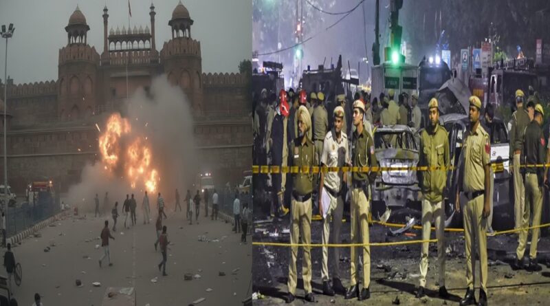 दिल्ली रेड फोर्ट धमाका CCTV में कैद — राजधानी में दहशत, जांच तेज़