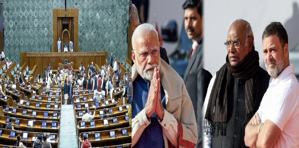 संसद का शीतकालीन सत्र जारी: वंदे मातरम् और सुरक्षा मुद्दों पर सरकार–विपक्ष की तीखी बहस