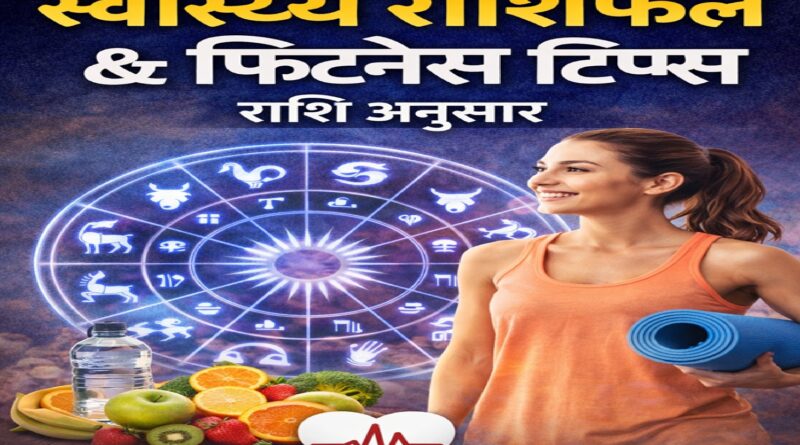 आज का स्वास्थ्य राशिफल: राशि अनुसार फिटनेस टिप्स और हेल्थ अलर्ट