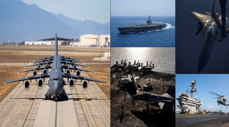 अमेरिकी वायुसेना का मध्य पूर्व में बड़ा अभ्यास: तनाव के बीच युद्धक तैयारियाँ तेज़