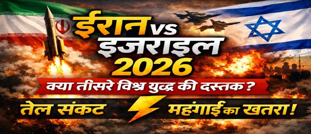 ईरान-इज़राइल तनाव 2026: क्या दुनिया तीसरे विश्व युद्ध की ओर बढ़ रही है?