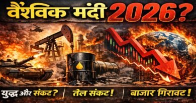 क्या 2026 में वैश्विक मंदी आ सकती है? युद्ध, तेल संकट और बाजार की सच्चाई