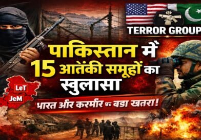 US रिपोर्ट में खुलासा: पाकिस्तान से चल रहे 15 आतंकी संगठन—भारत और कश्मीर सबसे बड़े निशाने पर