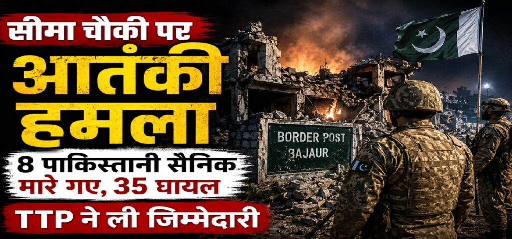 सीमा चौकी पर आतंकी हमला: रात के अंधेरे में तबाही, आठ पाकिस्तानी सैनिकों की मौत से बढ़ा पाकिस्तान-अफगानिस्तान तनाव