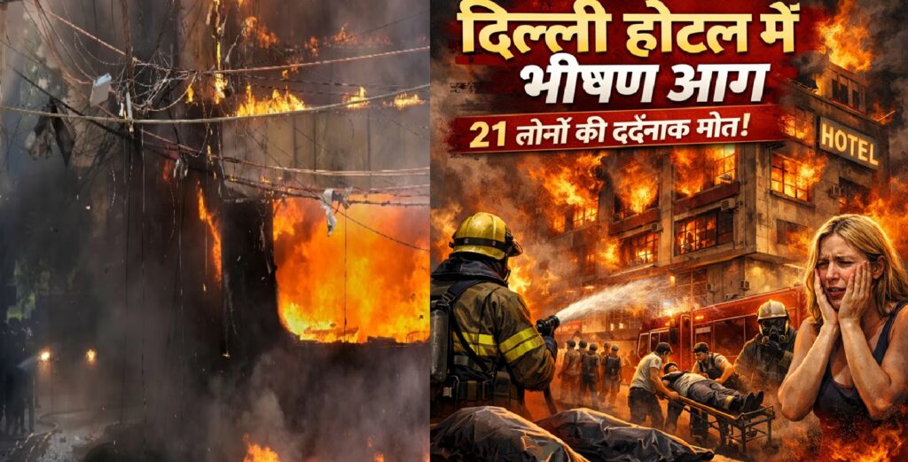 दिल्ली होटल अग्निकांड: मालवीय नगर की त्रासदी ने उठाए सुरक्षा व्यवस्था पर गंभीर सवाल, 21 लोगों की मौत से दहली राजधानी