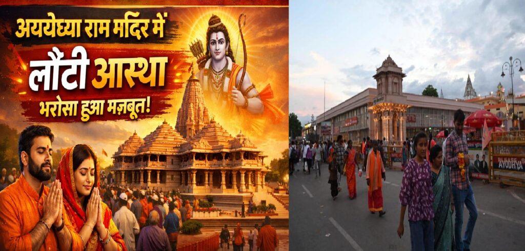 ट्रस्ट के निर्णायक कदम से बढ़ा भरोसा: अयोध्या राम मंदिर में फिर लौटी श्रद्धालुओं की आस्था, पारदर्शिता बनी सबसे बड़ी ताकत