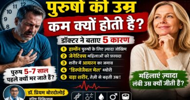 पुरुष महिलाओं की तुलना में कम उम्र क्यों जीते हैं? डॉक्टर ने बताए 5 बड़े कारण