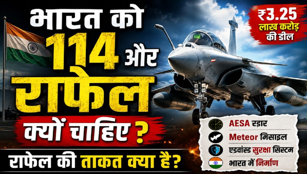 भारत को 114 और राफेल क्यों चाहिए? जानिए इस फाइटर जेट की ताकत, तकनीक और रणनीतिक अहमियत
